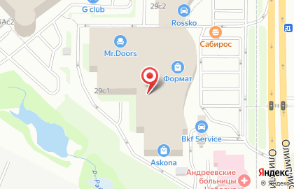 ТЦ Формат на карте