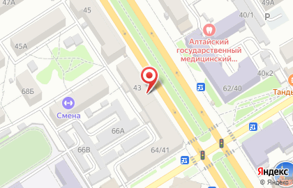 Салон цветов Соцветие в Центральном районе на карте