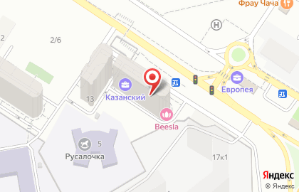 Стоматологическая клиника Знакомый стоматолог на улице Марины Цветаевой на карте