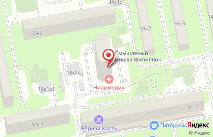 Клиника Ниармедик на улице Героев Панфиловцев на карте