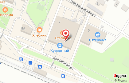 Универсальный магазин Fix Price на Вокзальной улице на карте