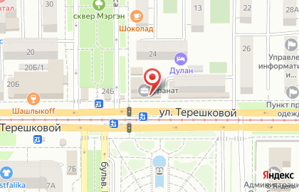 Микрофинансовая компания Деньга в Октябрьском районе на карте