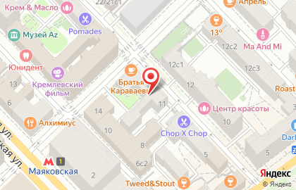 Студия массажа Kushetka на карте