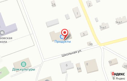 Продуктовый магазин в Омске на карте