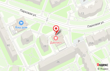Дантист на карте