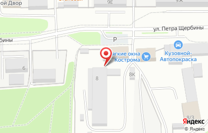 Торговая компания Торгсервис в Костроме на карте