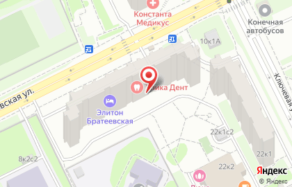 АРТфото на Братеевской улице на карте