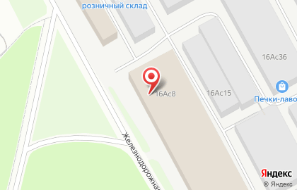 Комплект-Сервис на Железнодорожной улице на карте