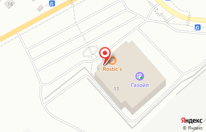 Ресторан быстрого питания KFC в Октябрьском районе на карте