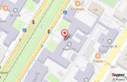 Банкомат ВТБ в Волгограде на карте