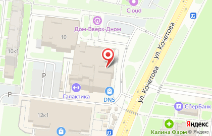 Банкомат ВТБ на улице Кочетова на карте