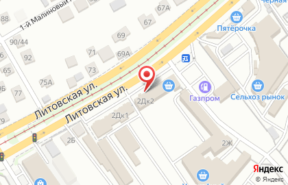 Компания Группа Комплектации Строительства на Литовской улице на карте