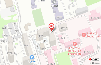 Продуктовый магазин в Ставрополе на карте