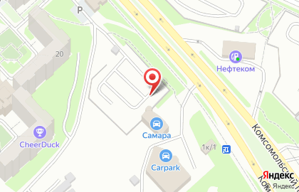АвтоПроф на Комсомольском проспекте на карте