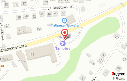Автозаправочная станция Лукойл на проспекте Дзержинского на карте
