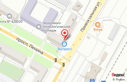 Магазин АртСеть на Привокзальной улице на карте