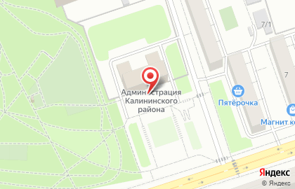 Отдел государственной статистики в Калининском районе на карте