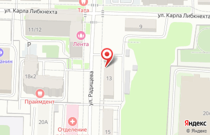 Похоронный дом Ритуал Сервис в Ленинском районе на карте