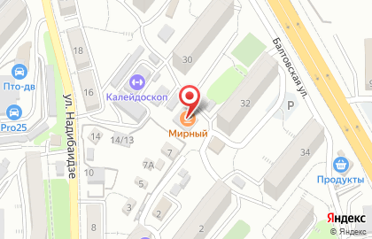 Мини-маркет Наш Маркет в Первомайском районе на карте