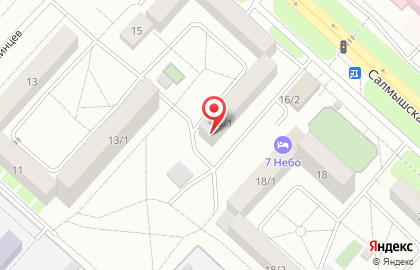 Торгово-выставочный зал Нуга Бест в Дзержинском районе на карте