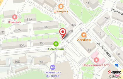 Продуктовый магазин во Владивостоке на карте