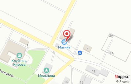 Супермаркет Магнит в Ростове-на-Дону на карте