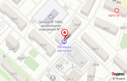 Детский спортивно-культурный центр Восход на Бульваре Рокоссовского на карте