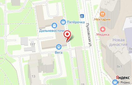 Центр выдачи заказов Faberlic на Пулковской улице на карте