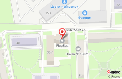 Профилакторий Лётного Состава гтк Россия на карте