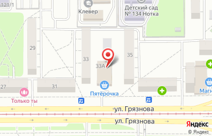 Магазин М.Мебель в Правобережном районе на карте