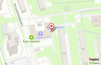 Сервисный центр Единая сервисная служба на улице Циолковского на карте