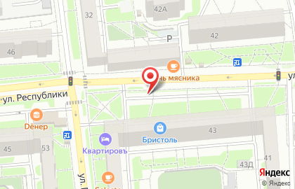Kony-pizza в Центральном районе на карте