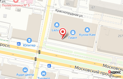 Компания Первый мебельный на Московском проспекте на карте