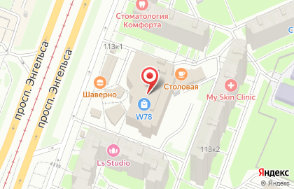 Ателье в Выборгском районе на карте