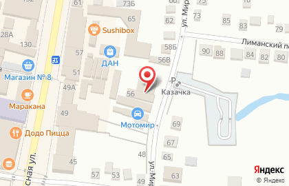 Магазин автозапчастей Emex, магазин автозапчастей в Кореновске на карте