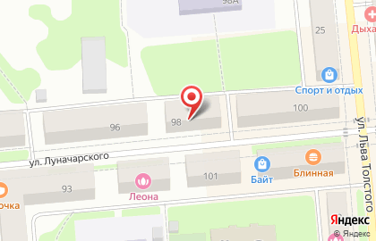 СИН-Серов на карте