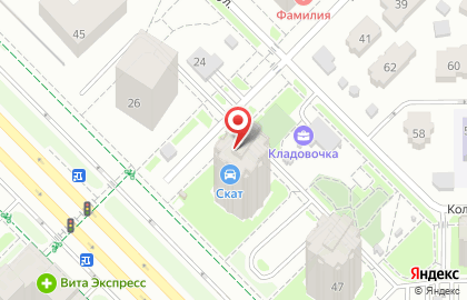 Семейная парикмахерская Мерси в Ленинском районе на карте