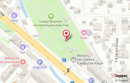 Курсы шитья на карте