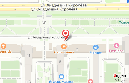Магазин Домашняя мечта на улице Академика Королёва на карте