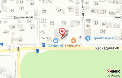 Текстильная компания Союзтекс на Каскадной улице на карте