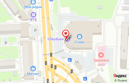 Терминал СберБанк в Пензе на карте