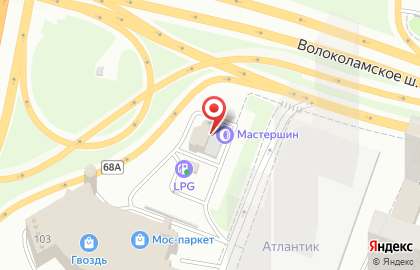 СТО Мастер шин на Волоколамском шоссе на карте