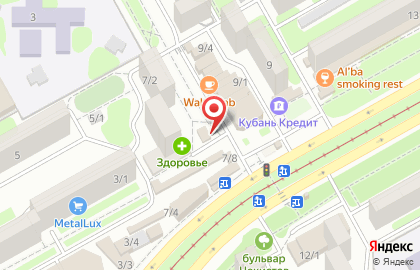 Продуктовый магазин Платан на проспекте Чекистов на карте