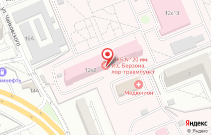 Компания krasnomed.ru на Инструментальной улице на карте