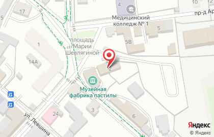 Кондитерская в Москве на карте