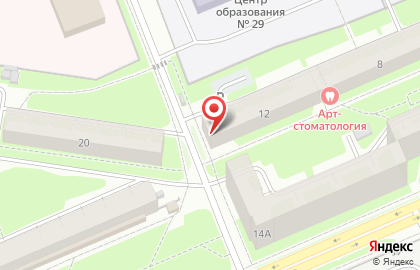 Парикмахерская Стриж в Череповце на карте