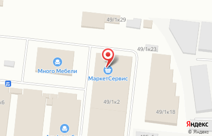 Салон мебели АСМ-мебель на улице Сибиряков-Гвардейцев, 49/1 к 2 на карте