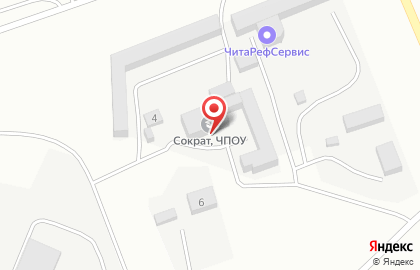 Учебный центр Сократ в Черновском районе на карте