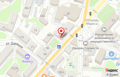 Первый Цветочный на карте