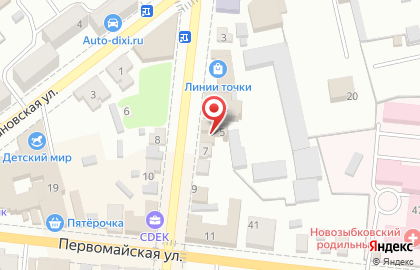 Страховая компания Росгосстрах на Комсомольской на карте